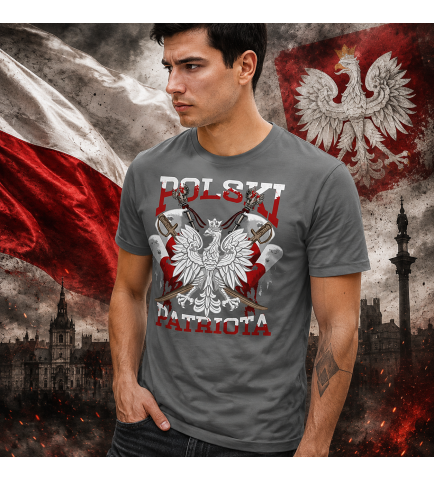 KOSZULKA PATRIOTYCZNI POLSKI PATRIOTA